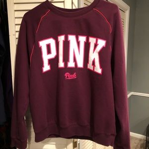 Maroon VS PINK sweatshirt Size Large